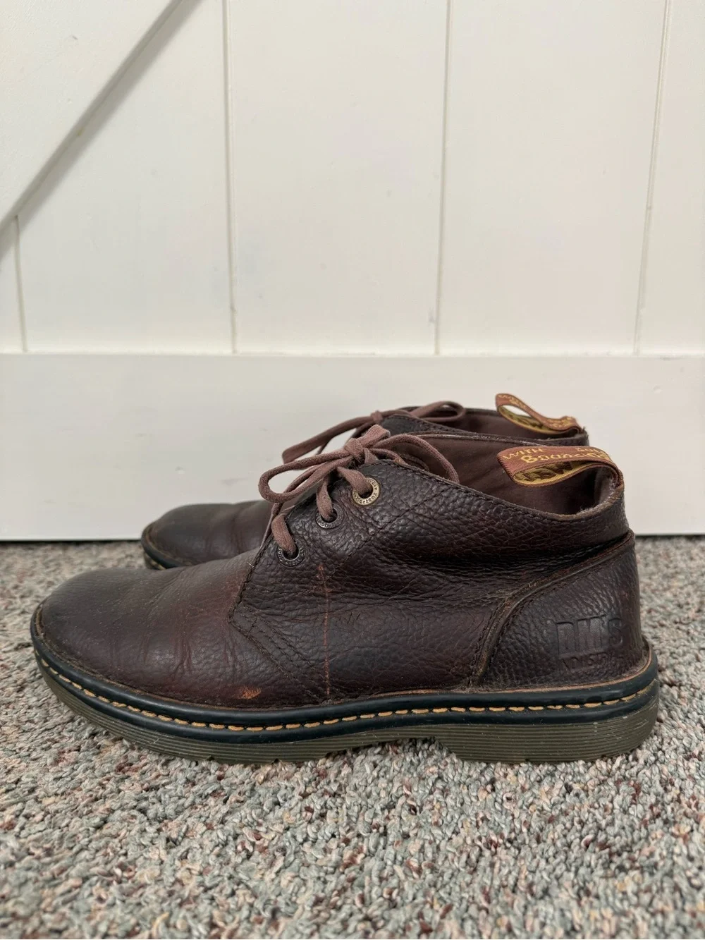 Dr. Martens Sussex Chukka Boots Mens 8M Brown Leather Industrial Work Airwair
